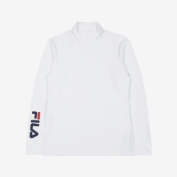 Fila Golf Turtleneck Férfi T-shirt Fehér | HU-73365